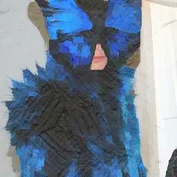 Balenciaga banner painting