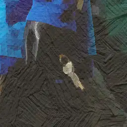Balenciaga banner painting