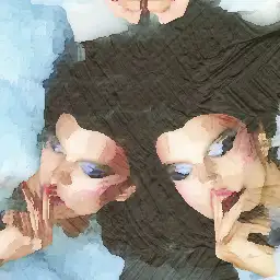 Bobbi Brown background painting