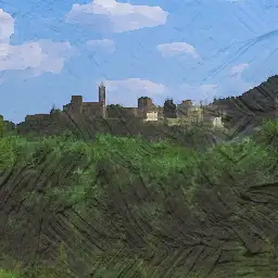 Brunello Cucinelli background painting