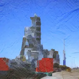 De Beers background painting