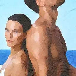 Dolce&Gabbana background painting