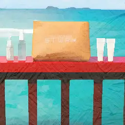 Dr. Barbara Sturm background painting