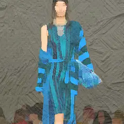 Dries Van Noten banner painting