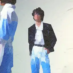 Dries Van Noten banner painting