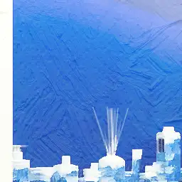 Francis Kurkdjian banner painting