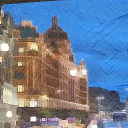 Harrods background painting
