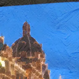 Harrods background painting