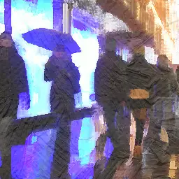Harrods background painting