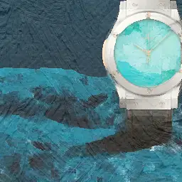 Hublot background painting