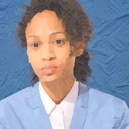 Jil Sander banner painting