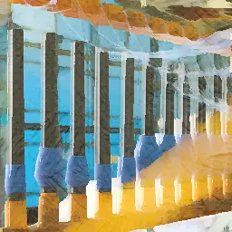 Michelangelo Foundation background painting