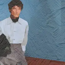 MR PORTER background painting
