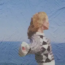 NET-A-PORTER background painting