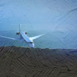 NetJets background painting