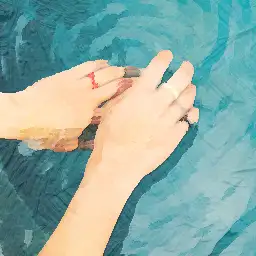 Repossi background painting