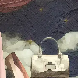 Roger Vivier background painting