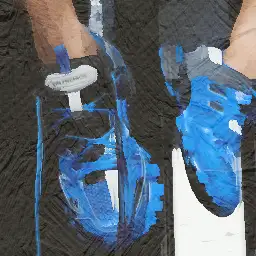 Saks Fifth Avenue background painting