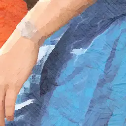 Swatch background painting