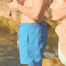 Swatch background painting