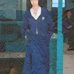 Tommy Hilfiger background painting