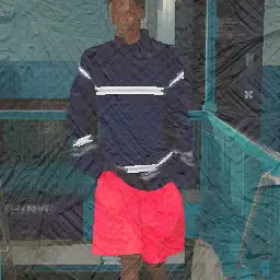 Tommy Hilfiger background painting