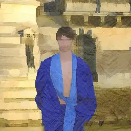 Valentino background painting